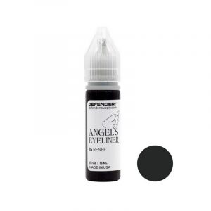 Гибридный пигмент перманентный макияж глаз Angel’s Eyeliner приглушённый чёрный
