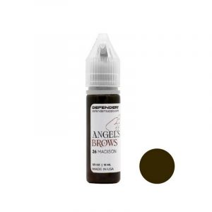 Гибридный пигмент перманентный макияж Angel’s Brows оливковый графит
