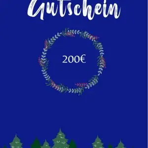Gutschein 200€ für Leistungen in unserem Studio