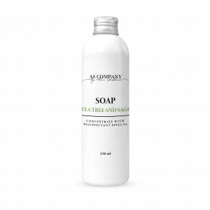 Flüssigseife / Konzentrat (Teebaumöl und Salbei) / 250 ml